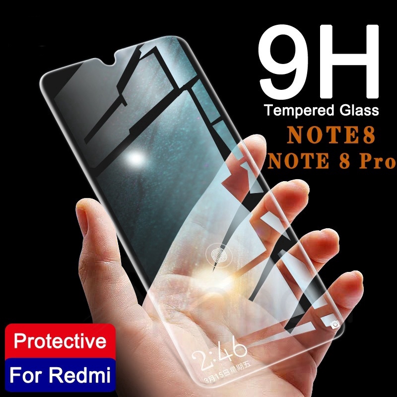 ภาพหน้าปกสินค้าฟิล์มกระจกนิรภัยกันรอย 9H สําหรับ Xiaomi Redmi Note 8 / Note 8 Pro