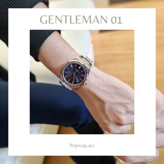ภาพหน้าปกสินค้า[ลด45ใส่โค้ด WIP22DEC]นาฬิกาผู้ชาย New Arrivals รุ่น Gentleman 01 ซึ่งคุณอาจชอบราคาและรีวิวของสินค้านี้