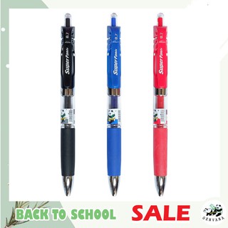 ภาพหน้าปกสินค้าปากกาเจลแบบกด 0.7 3สี Super panda GENVANA (G-1219) ปากกา ที่เกี่ยวข้อง