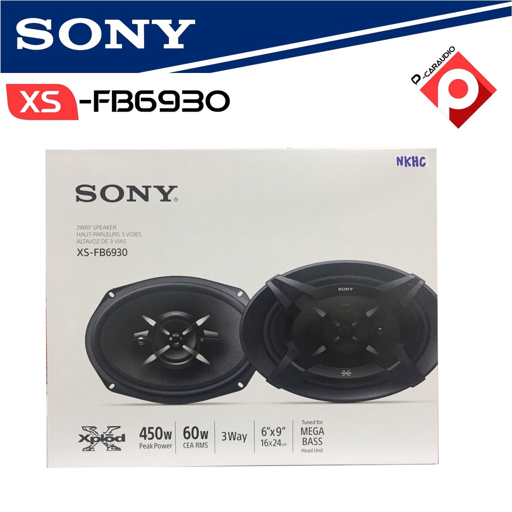 sony-xs-fb-6930-ลำโพงขนาด-6x9-นิ้ว-ลำโพงติดรถยนต์-จำนวน1คู่