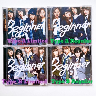 AKB48 CD + DVD Single Beginner Limited &amp; Regular type 🍮🍪