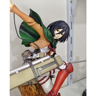 โมเดลฟิกเกอร์ PVC อนิเมะ Attack On Titan ARTFX J Mikasa Ackerman ขนาด 29 ซม. ของเล่นสําหรับเด็ก