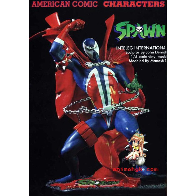 Spawn w/base comic ver. พร้อมฐาน 1/5 Vinyl model kit Figure ไวนิล ฟิกเก ...