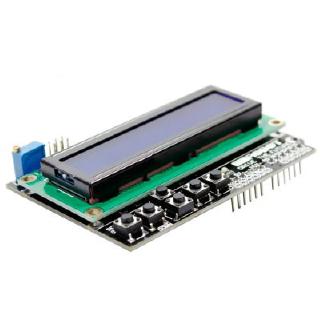 Arduino LCD 1602 ปุ่มกดคริสตัลเหลว หน้าจอ LCD1602