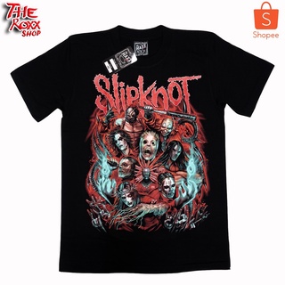 เสื้อยืดผ้าฝ้ายพรีเมี่ยมเสื้อวง Slipknot MS-108 เสื้อวงดนตรี เสื้อวงร็อค เสื้อนักร้อง