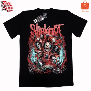 เสื้อยืดผ้าฝ้ายพรีเมี่ยมเสื้อวง Slipknot MS-108 เสื้อวงดนตรี เสื้อวงร็อค เสื้อนักร้อง