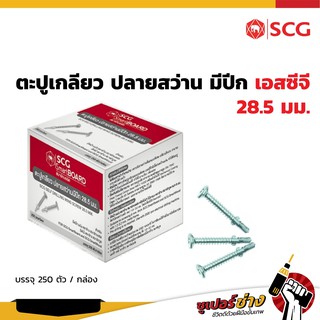 สินค้า ตะปูเกลียวปลายสว่านมีปีก เอสซีจี ยาว 28.5 มม.