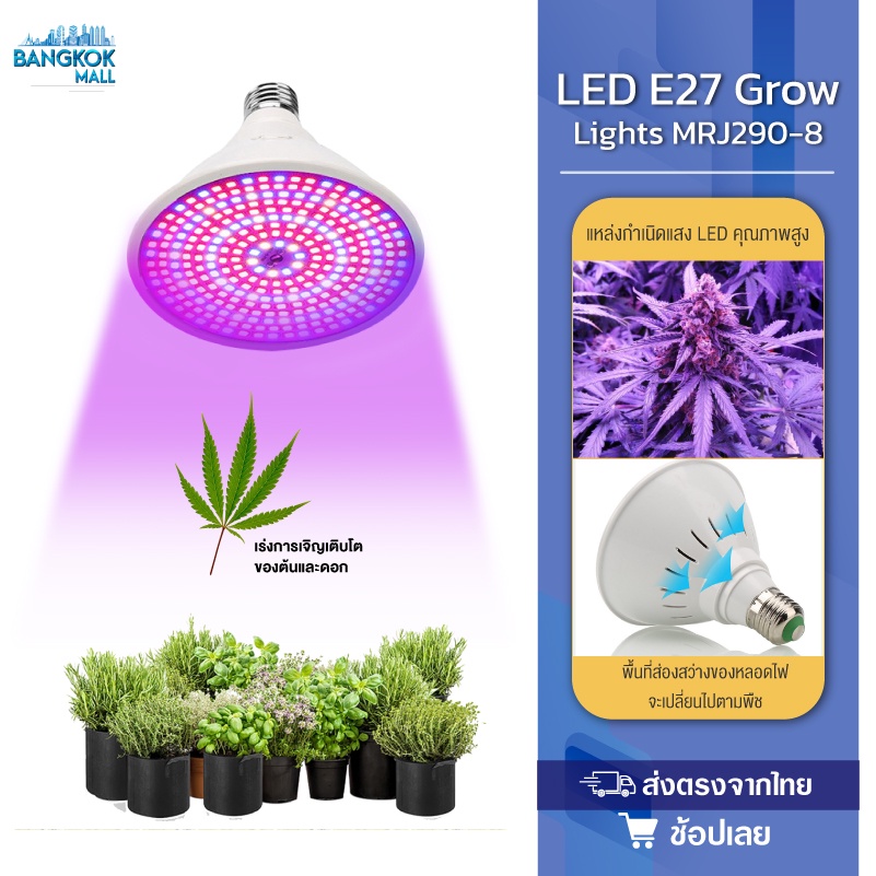 led-grow-light-ไฟโซล่าเซล-ไฟปลูกต้นไม้แบบคลิปหนีบ-ไฟตกแต่งสวน-ไฟทางเดิน-ไฟสนามหญ้า-ใช้พลังงานแสงอาทิตย์