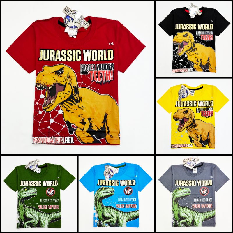 เสื้อยืดเด็ก-จูราสสิค-เวิร์ล-jurassic-world-ลิขสิทธิ์