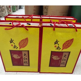 ชาต้าหงเปา สูงสุด（条装大红袍黄A），ใน 1 กล่องมี 10 ห่อ，ลดไขมันในเลือด เสริมความจำ ลดความดันโลหิต