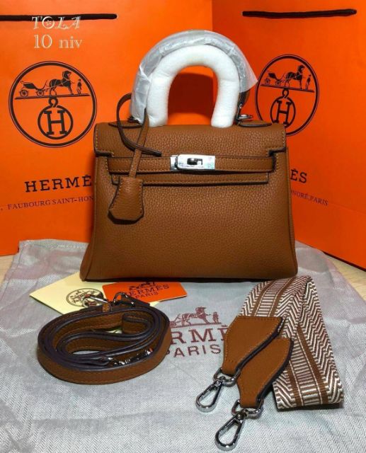 กระเป๋า-hermes-พรีเมี่ยม-ปั๊มทุกจุด-หนังสวยมาก