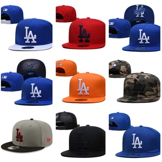 La_cap หมวกเบสบอล ปักลายตัวอักษร ปรับได้ แฟชั่นสําหรับผู้หญิง ผู้ชาย U8ST AEOA