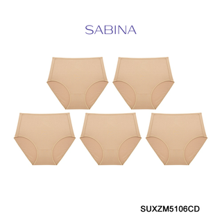 ภาพหน้าปกสินค้าSabina กางเกงชั้นใน (Set 5 ชิ้น) (ทรง Full) รุ่น Panty Zone รหัส SUXZM5106CD สีเนื้อ ซึ่งคุณอาจชอบสินค้านี้