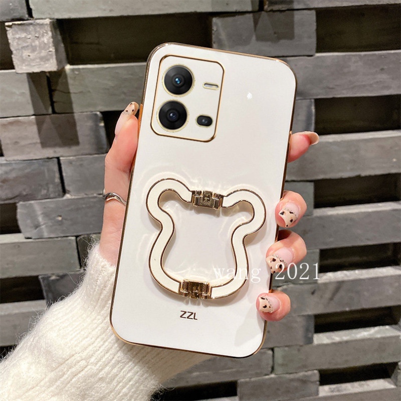 ready-stock-new-casing-vivo-v25-v25e-v25-pro-5g-y35-2022-เคส-phone-case-with-luxury-high-quality-folding-bear-bracket-soft-case-เคสโทรศัพท์