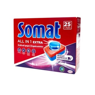 ก้อนล้างจานสำหรับเครื่องล้างจาน SOMAT 450 กรัม 25 ก้อน