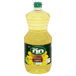 ภาพหน้าปกสินค้า✨สุดพิเศษ✨ กุ๊ก น้ำมันดอกทานตะวันผ่านกรรมวิธี 100% 1.9 ลิตร Cook 100% Refined Sunflower Oil 1.9L ซึ่งคุณอาจชอบสินค้านี้