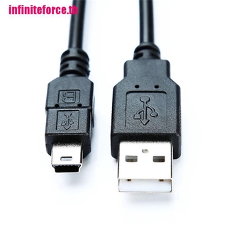 ภาพขนาดย่อของภาพหน้าปกสินค้า(Inxth) สายชาร์จ Usb 2 . 1 . 8 เมตร ข้อมูล 5-Pin สีดํา 0 สําหรับจอยเกม Ps3 จากร้าน infiniteforce.th บน Shopee ภาพที่ 2