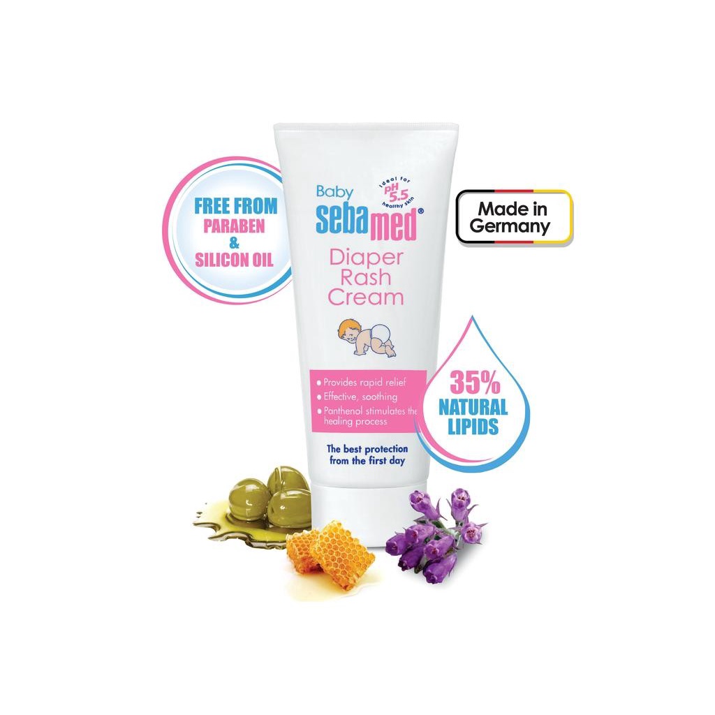 Sebamed Baby Diaper Rash Cream 50 ml ครีมสำหรับทาผื่นผ้าอ้อม ขนาด 50 ml ...