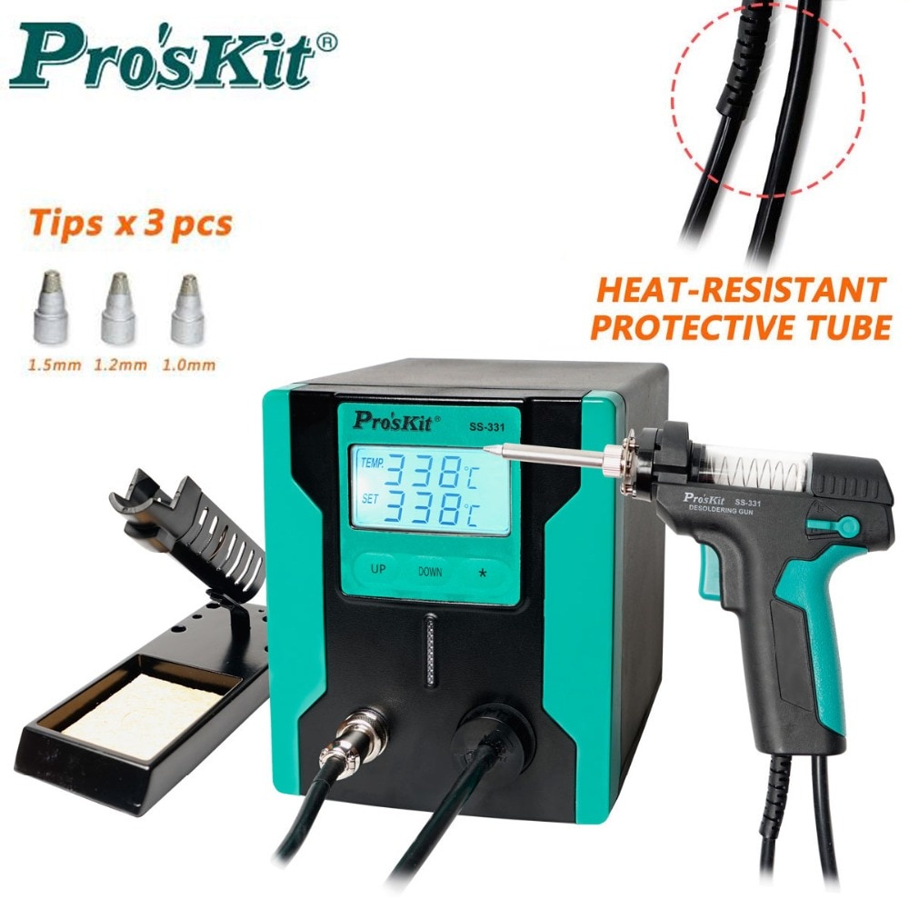 proskit-ss-331h-esd-lcd-ดิจิทัล-ไฟฟ้า-บัดกรี-ปั๊ม-bga-บัดกรีดูดสูญญากาศ