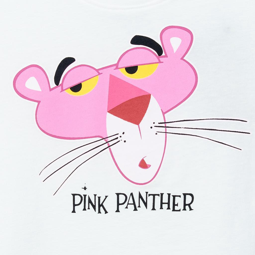 dosh-girls-cropped-tops-pink-panther-เสื้อยืดทรงครอป-เด็กผู้หญิง-9fppgt1001-ow