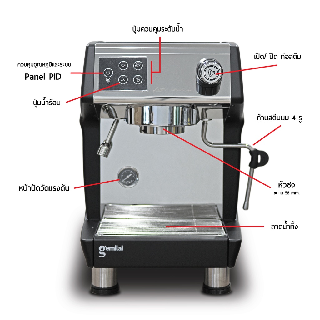 เครื่องชงกาแฟขนาดเล็ก-supero-3200