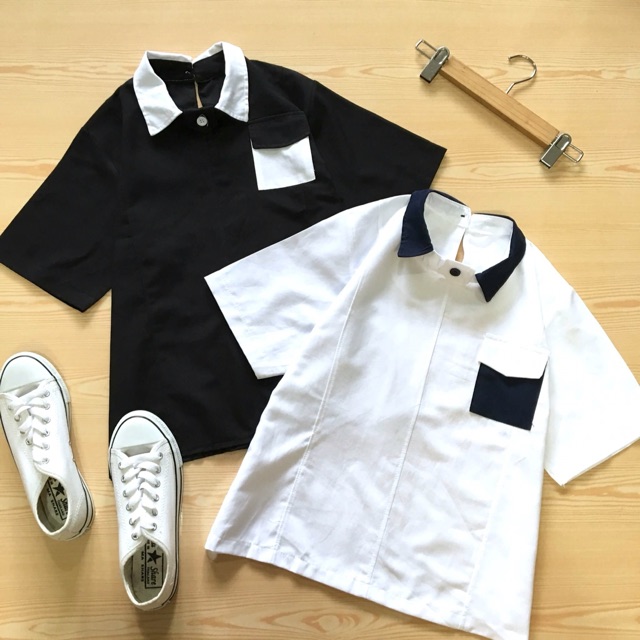 เสื้อเชิ้ตผ้าcotton-oxford