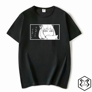 【cotton Tshirts👕】Manga Anime spy x family ลอยด์ ฟอเจอร์ อาเนีย ฟอเจอร์ ยอร์ ฟอเจอร์ Loid Anya Yor Bond Forger tops 3D C