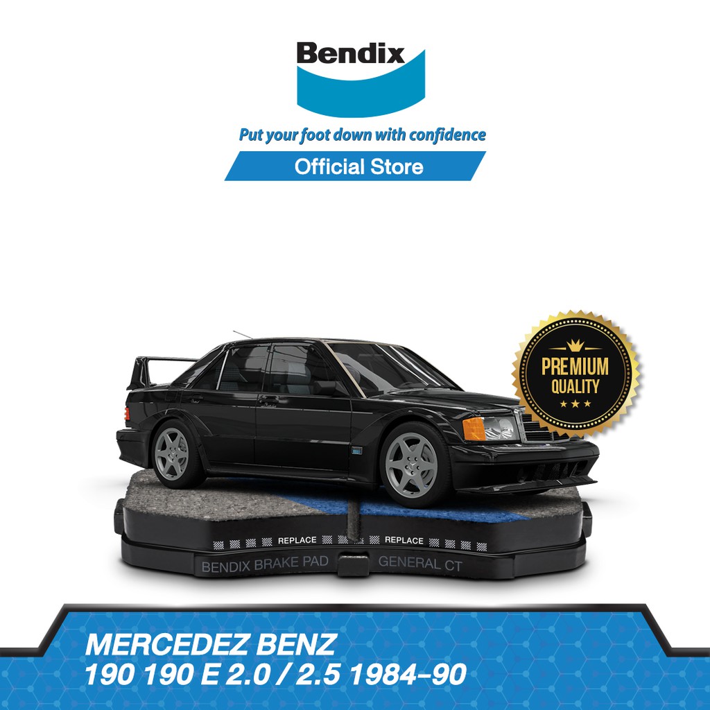 bendix-ผ้าเบรค-benz-190-e-2-2-5-ปี-1984-90-ดิสเบรคหลัง-db328