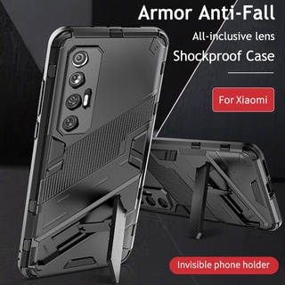 Xiaomi Redmi K30 9 9A 9C Poco M3 F3 X3 NFC F2 Pro With Stand Shockproof Armor Phone Case