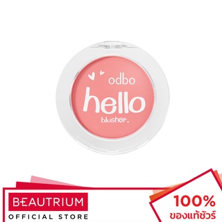 ODBO Hello Blusher บลัชออน  4g