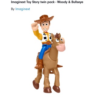 🇺🇲ลิขสิทธิ์​แท้​จาก​อเมริกา​🇺🇲 Toy Story Woody and Bullseye