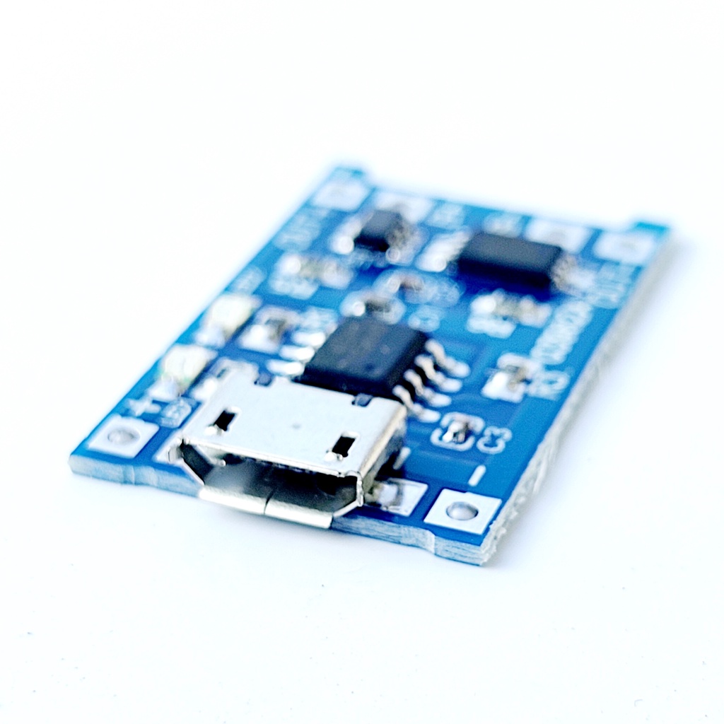 micro-usb-to-bms-1s-วงจรชาร์จ18650