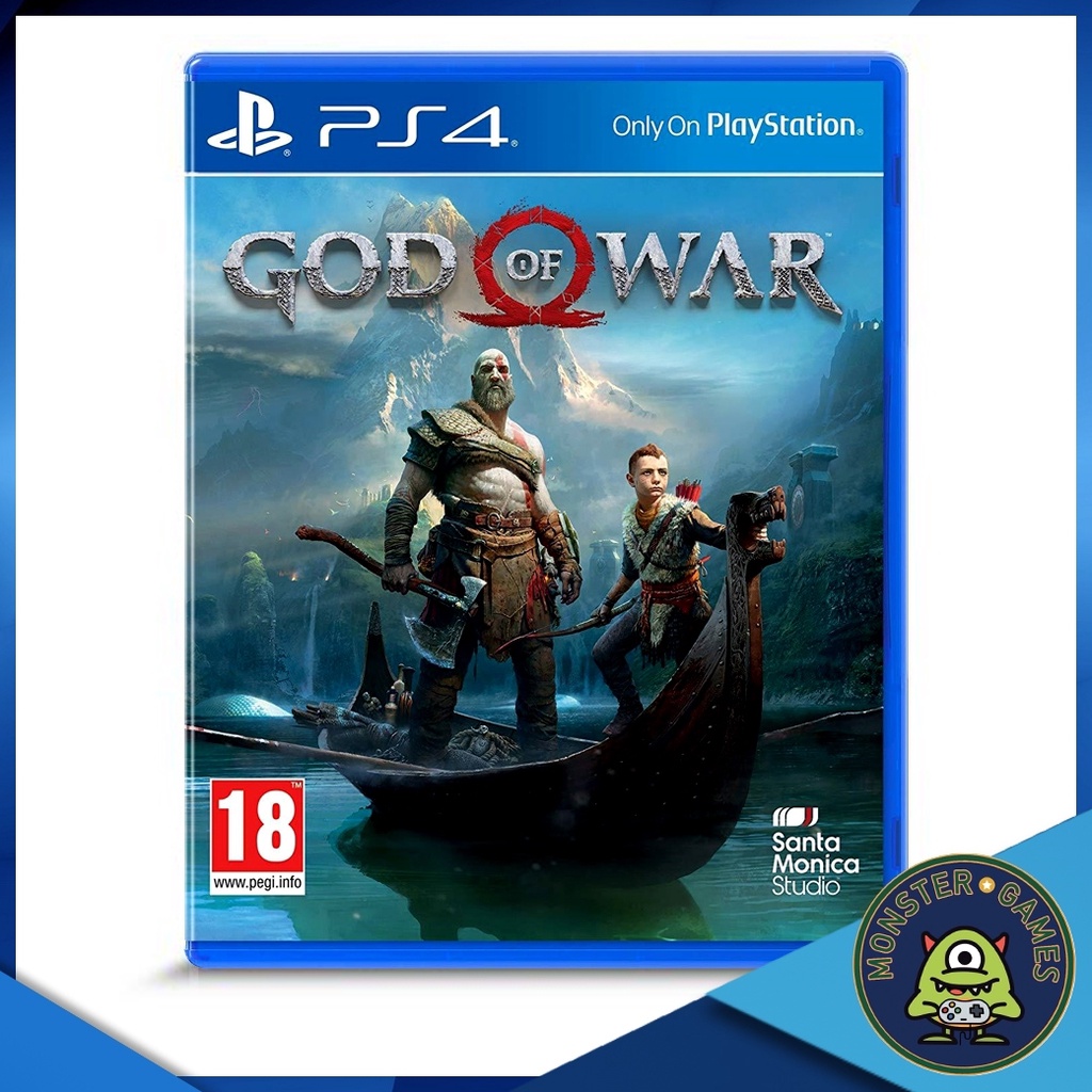 God of War 4 Ps4 แผ่นแท้มือ1 !!!!! (GOW 4 Ps4)(God of War4 Ps4 ...