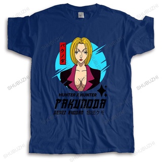 [S-5XL] เสื้อยืดแขนสั้นลําลอง ผ้าฝ้าย พิมพ์ลายมังงะ Hunter X Hunter สําหรับผู้ชาย