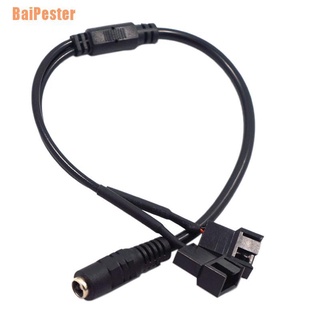 Baipester (~) อะแดปเตอร์พัดลมระบายความร้อน Dc 5521 To 4Pin Pwm 4 Pin 2 Way สําหรับเราเตอร์ Pc