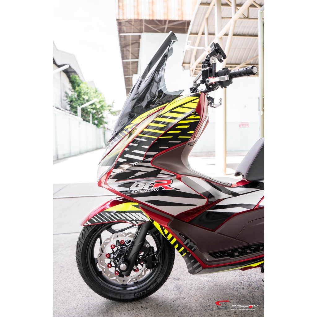 บังไมล์-ชิลล์หน้า-speedy-pcx-160-ฟูอิ-สีฟิล์ม