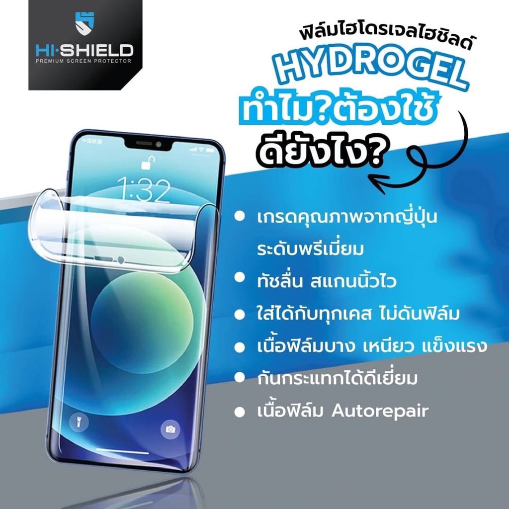 hishield-ฟิล์มไฮโดรเจล-poco-m3-m2-pro-m2-reloaded-m2