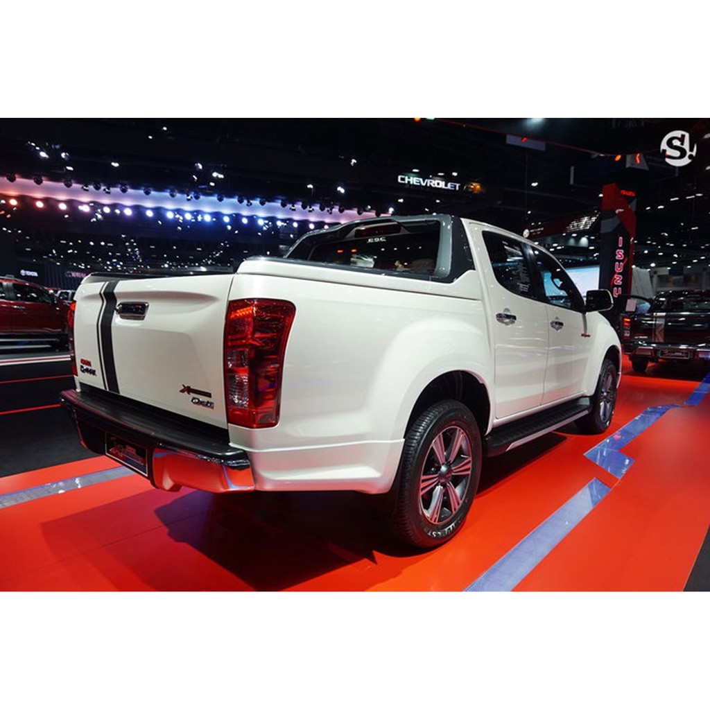 สเกิร์ตหลัง-d-max-2013-2015-ลิ้นหลัง-ทรง-x-series-รุ่นยกสูงเท่านั้น-ใส่ทั้ง-4dและแค๊ป-พลาสติก-abs-งานดิบ-ไม่ทำสี