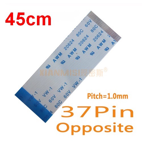 สายแพร-37-pins-pitch-1mm-length-45cm-type-b-flat-cable