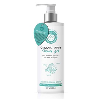 เบบี้เฮิร์บ ครีมอาบน้ำออร์แกนิค BabyHerbs Organic Happy Shower Cream