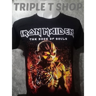 สินค้า เสื้อยืด คอกลม สกรีนลาย IRON MAIDEN (RB 152)