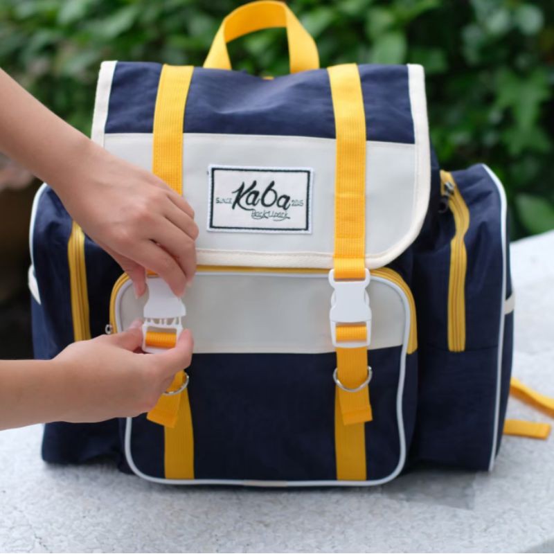 ภาพสินค้าสุดฮิต กระเป๋าเป้กะบะ สีNavy รุ่น original ไซต์ M จากร้าน kaxba บน Shopee ภาพที่ 5