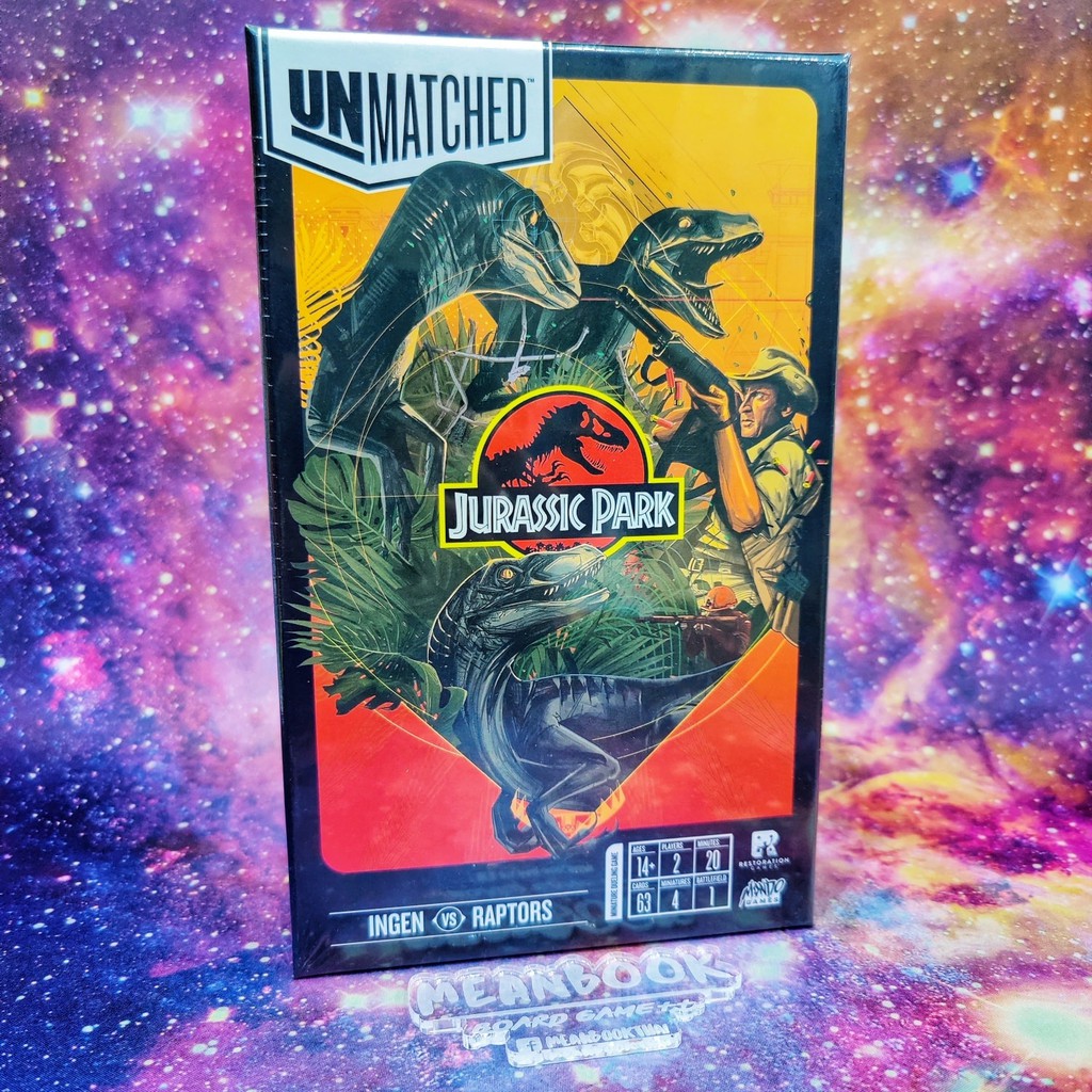Unmatched: Jurassic Park – InGen vs Raptors Board Game (ของแท้ ...
