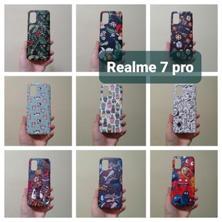 เคสแข็ง Realme 7pro เคสไม่คลุมรอบนะคะ เปิดบน เปิดล่าง (ตอนกดสั่งซื้อ จะมีลายให้เลือกก่อนชำระเงินค่ะ)