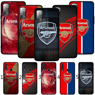 เคสซิลิโคนนิ่ม ลายสโมสรฟุตบอล Arsenal 19HE สําหรับ Samsung Galaxy S10 S10e S9 S8 Plus Lite S7 Edge