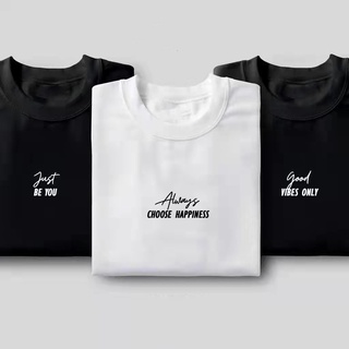 เสื้อแฟชั่นผญ2022 อื่นๆ - Tshirt การออกแบบที่เรียบง่ายสําหรับผู้ชายผู้หญิงผ้าฝ้ายคอกลมเสื้อ unipand