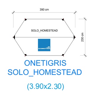 Onetigris Solo HomeStead กราวชีท ตรงรุ่น
