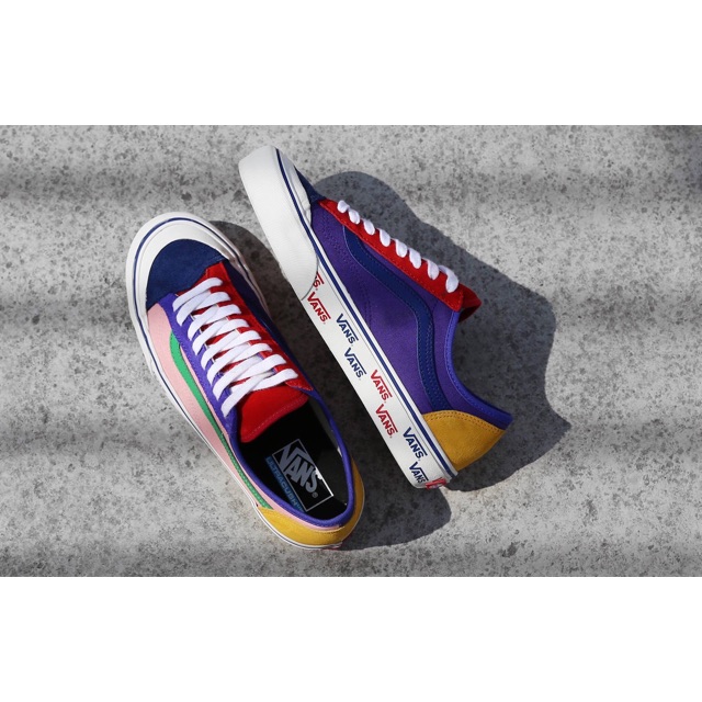 Vans style 36 patchwork hot sale multi