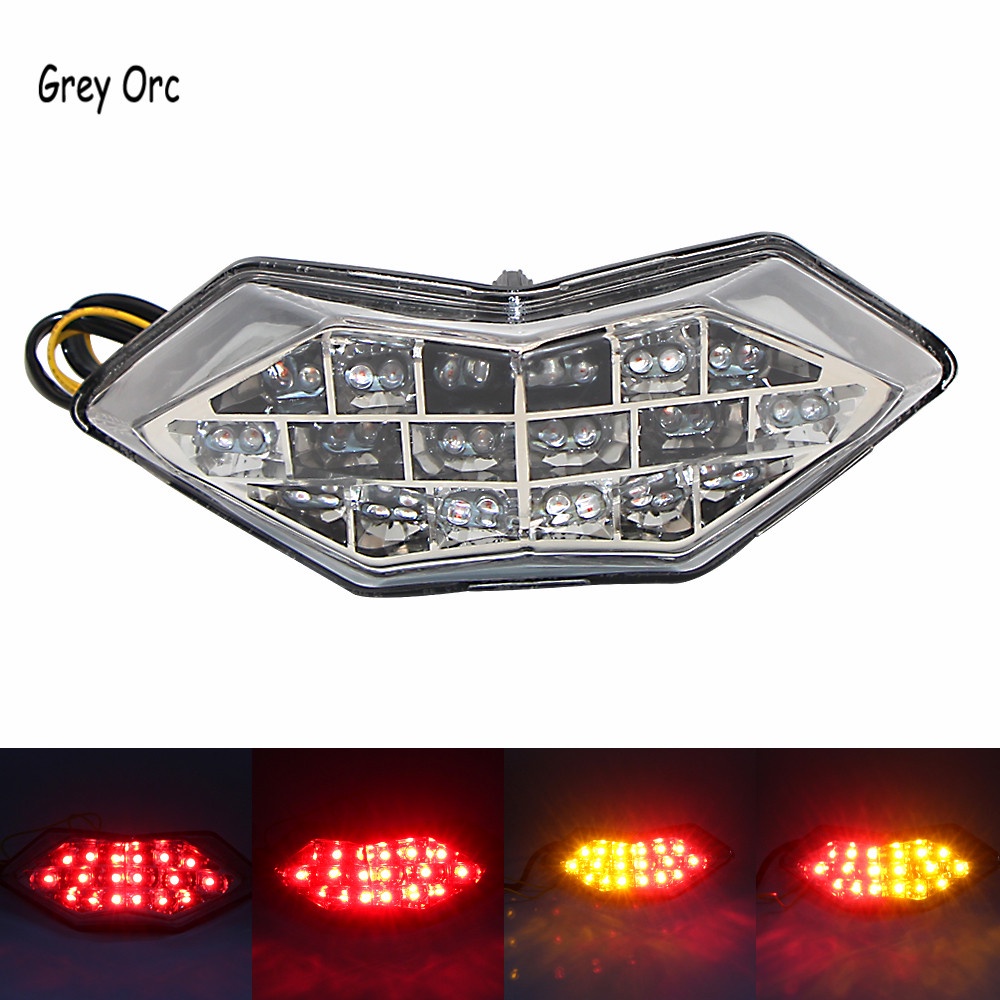 Universal LED Turn Signal Lights For Kawasaki Ninja 250/300/400 & More – Smoke/Amber