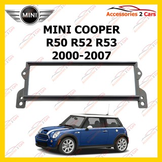 กรอบหน้าวิทยุMINI COOPER R50 R52 R53 (1 DIN) ปี2002-2007 รหัสNV-BN-011